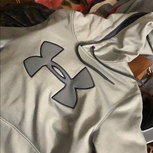 Under Armour Light Gray hoodie